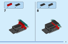 LEGO 31127 instructions page 9 – build guide