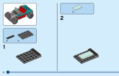 LEGO 31127 instructions page 2 – build guide