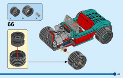 LEGO 31127 instructions page 43 – build guide