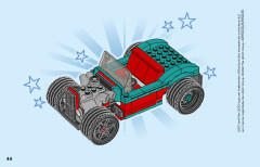 LEGO 31127 instructions page 44 – build guide