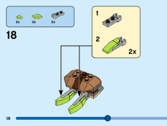 LEGO 31128 instructions page 18 – build guide
