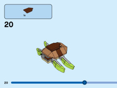 LEGO 31128 instructions page 20 – build guide