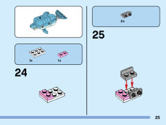 LEGO 31128 instructions page 25 – build guide