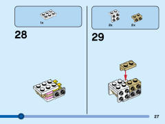 LEGO 31128 instructions page 27 – build guide