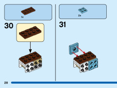 LEGO 31128 instructions page 28 – build guide