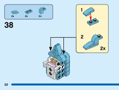 LEGO 31128 instructions page 32 – build guide