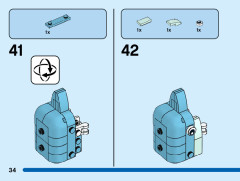 LEGO 31128 instructions page 34 – build guide