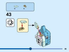LEGO 31128 instructions page 35 – build guide