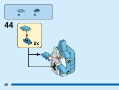 LEGO 31128 instructions page 36 – build guide