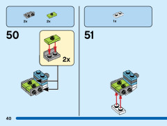 LEGO 31128 instructions page 40 – build guide