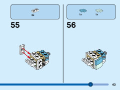 LEGO 31128 instructions page 43 – build guide