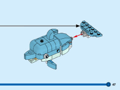 LEGO 31128 instructions page 47 – build guide
