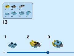 LEGO 31128 instructions page 14 – build guide