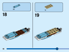 LEGO 31128 instructions page 18 – build guide