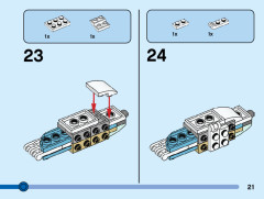 LEGO 31128 instructions page 21 – build guide