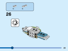 LEGO 31128 instructions page 23 – build guide