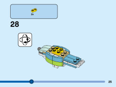 LEGO 31128 instructions page 25 – build guide