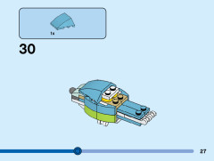 LEGO 31128 instructions page 27 – build guide