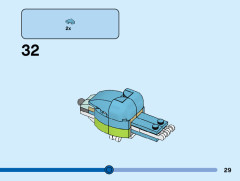 LEGO 31128 instructions page 29 – build guide