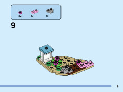 LEGO 31128 instructions page 9 – build guide