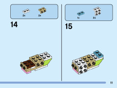LEGO 31128 instructions page 11 – build guide