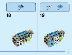 LEGO 31128 instructions page 13 – build guide
