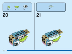 LEGO 31128 instructions page 14 – build guide