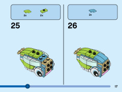 LEGO 31128 instructions page 17 – build guide