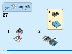 LEGO 31128 instructions page 18 – build guide