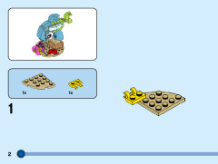 LEGO 31128 instructions page 2 – build guide