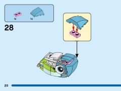 LEGO 31128 instructions page 20 – build guide