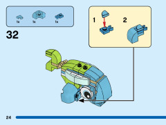 LEGO 31128 instructions page 24 – build guide