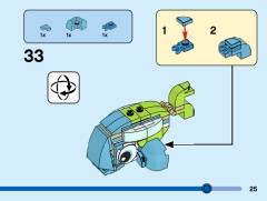 LEGO 31128 instructions page 25 – build guide