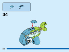 LEGO 31128 instructions page 26 – build guide