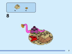 LEGO 31128 instructions page 7 – build guide