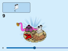 LEGO 31128 instructions page 8 – build guide