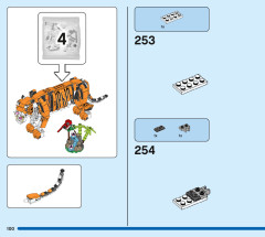 LEGO 31129 instructions page 100 – build guide