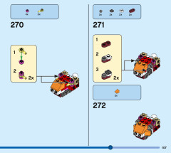 LEGO 31129 instructions page 107 – build guide