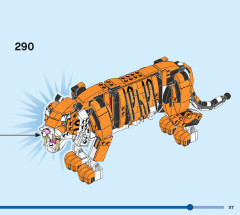 LEGO 31129 instructions page 117 – build guide