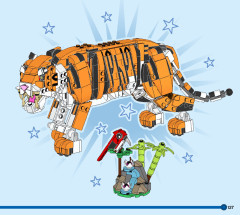 LEGO 31129 instructions page 127 – build guide