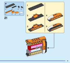 LEGO 31129 instructions page 13 – build guide