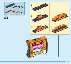 LEGO 31129 instructions page 15 – build guide