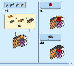 LEGO 31129 instructions page 25 – build guide