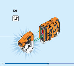 LEGO 31129 instructions page 46 – build guide
