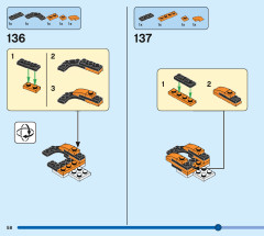 LEGO 31129 instructions page 58 – build guide