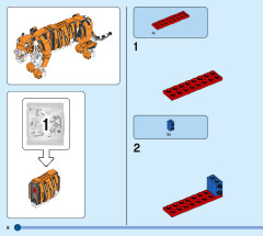 LEGO 31129 instructions page 6 – build guide