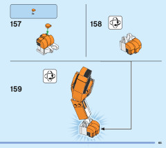 LEGO 31129 instructions page 65 – build guide