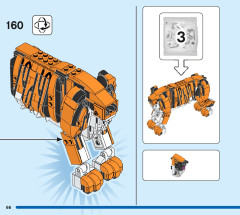 LEGO 31129 instructions page 66 – build guide