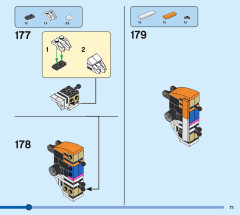 LEGO 31129 instructions page 71 – build guide
