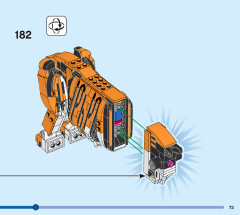 LEGO 31129 instructions page 73 – build guide